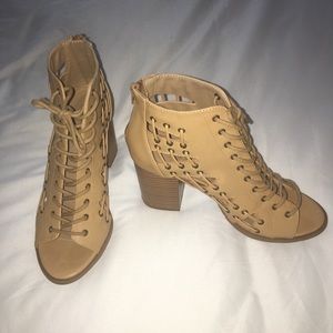 Altar’d State Lace-Up Booties